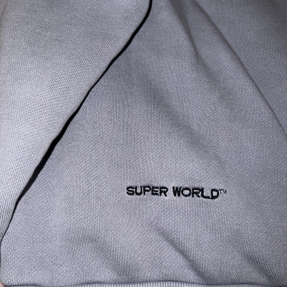 TNA Super World Sweat Suit in Grey and Size XS - Picture 9 of 9
